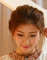 中长发发型扎法_发型师姐