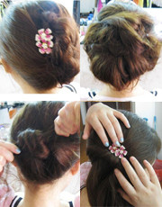 韩式<em>盘发_发型</em>设计