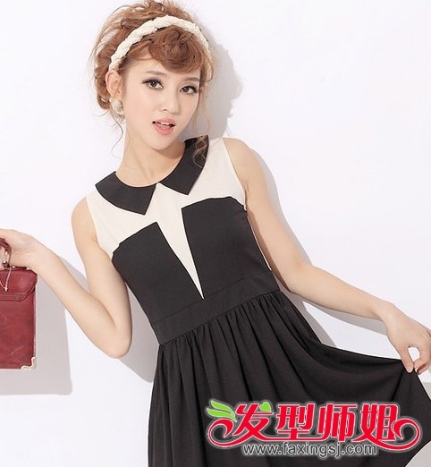 盛夏发饰发型盘点 各种美丽迷人的发饰发型