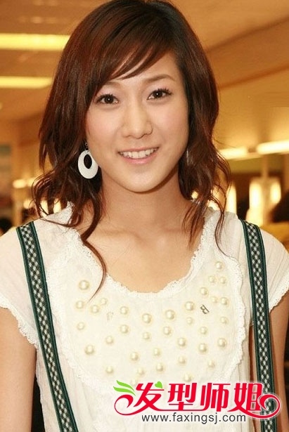 娱乐圈大脸女生短发发型盘点 那些大脸明星们的短发图片