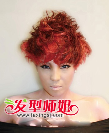 2014年沙宣发型流行趋势预测 不卷不潮的沙宣短发