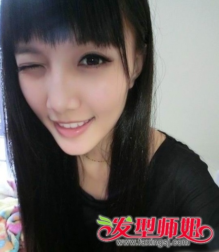 各种漂亮时尚的女生刘海发型 教你设计女生刘海发型
