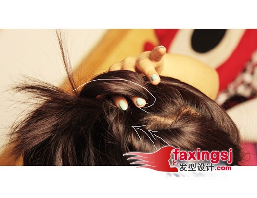 韩式盘头发的方法+怎么样盘韩式头发
