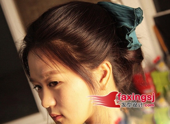 韩式盘头发的方法+怎么样盘韩式头发