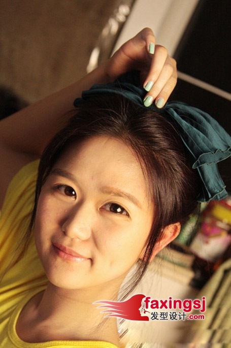 韩式盘头发的方法+怎么样盘韩式头发