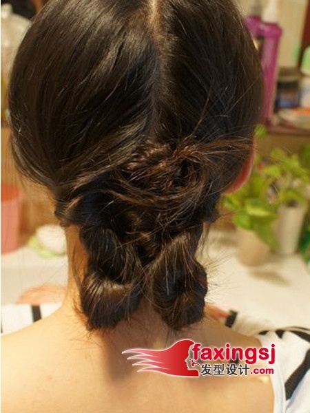 盘头发技巧+怎样盘头发