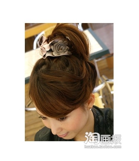 可爱扮靓日本发饰懒人必备 非主流波波头发型