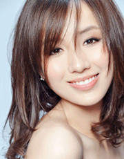蔡卓妍中长发梨花头 2014秋冬最流行发型